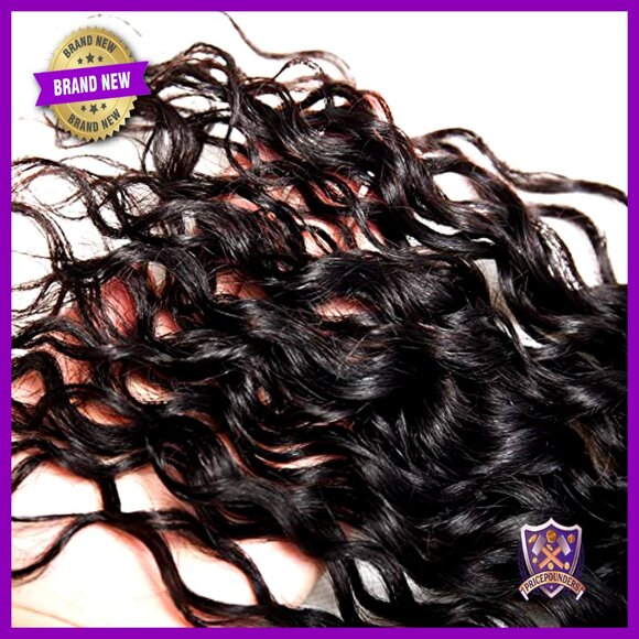 28-32 Inch Water Wave Human Hair Bundles Brazilian Virgin Hair Extensions